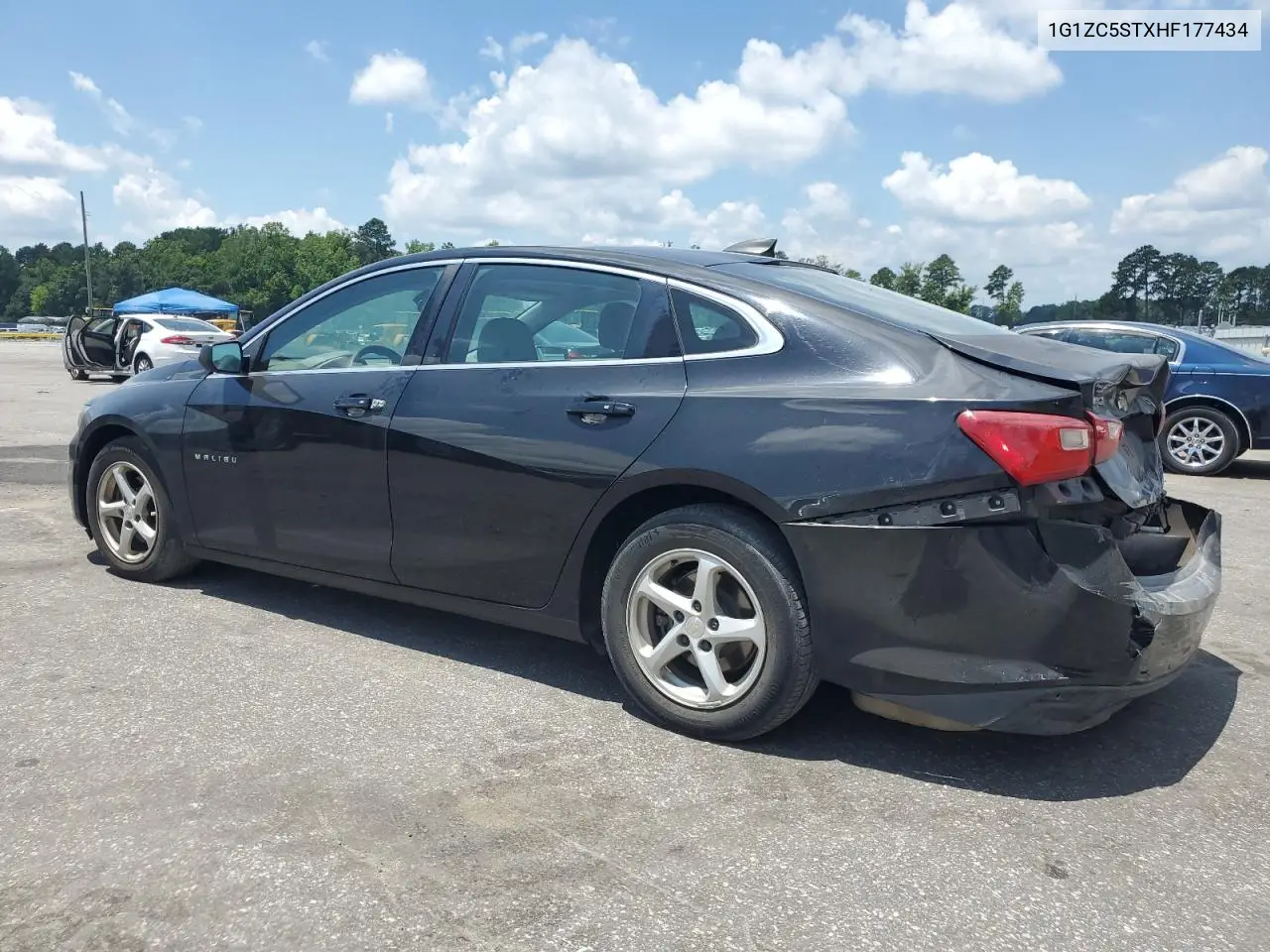 2017 Chevrolet Malibu Ls VIN: 1G1ZC5STXHF177434 Lot: 62088505