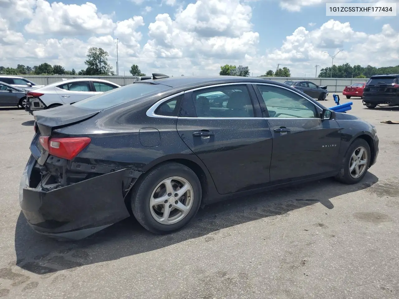 2017 Chevrolet Malibu Ls VIN: 1G1ZC5STXHF177434 Lot: 62088505