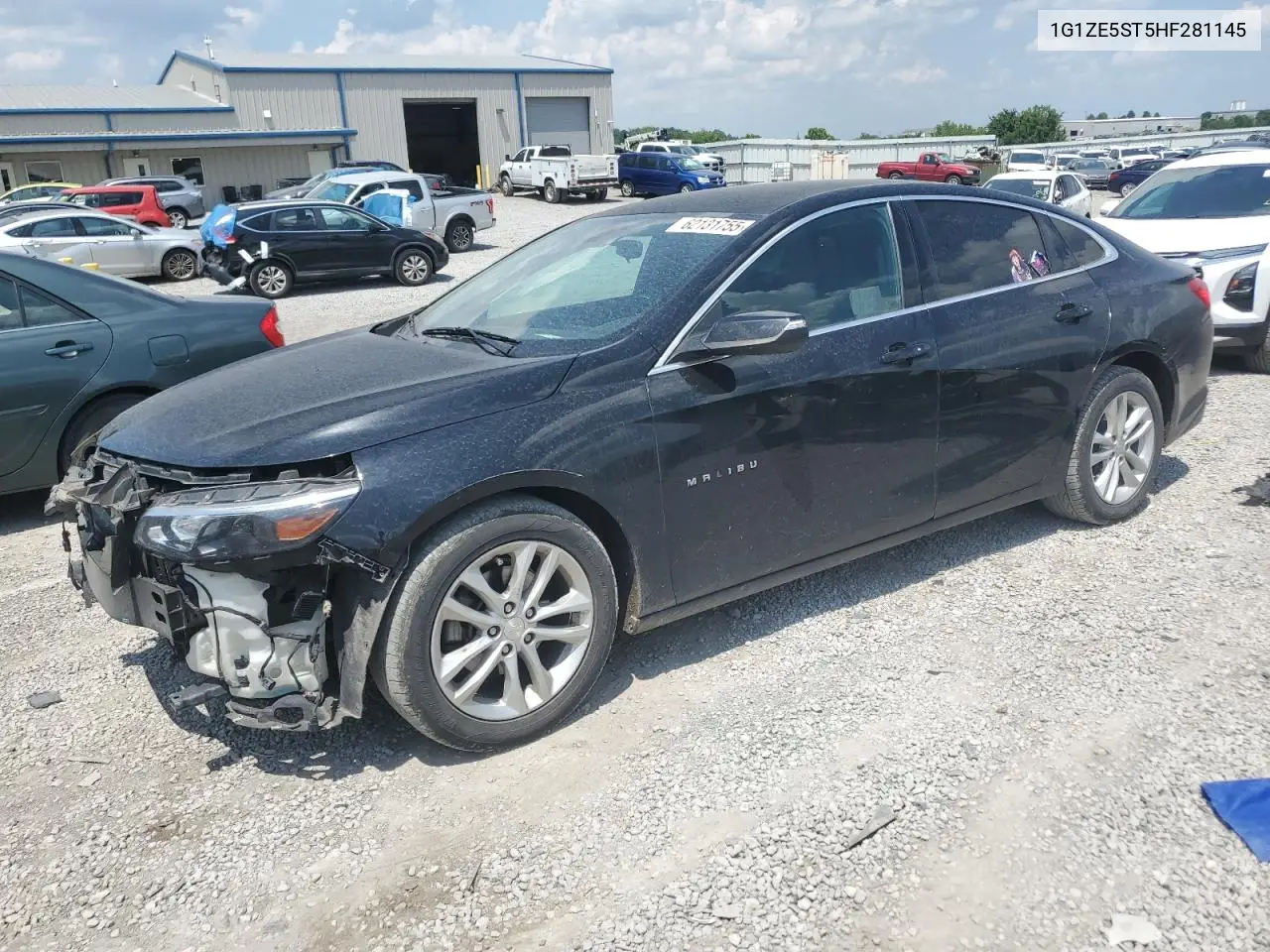 2017 Chevrolet Malibu Lt VIN: 1G1ZE5ST5HF281145 Lot: 62131755