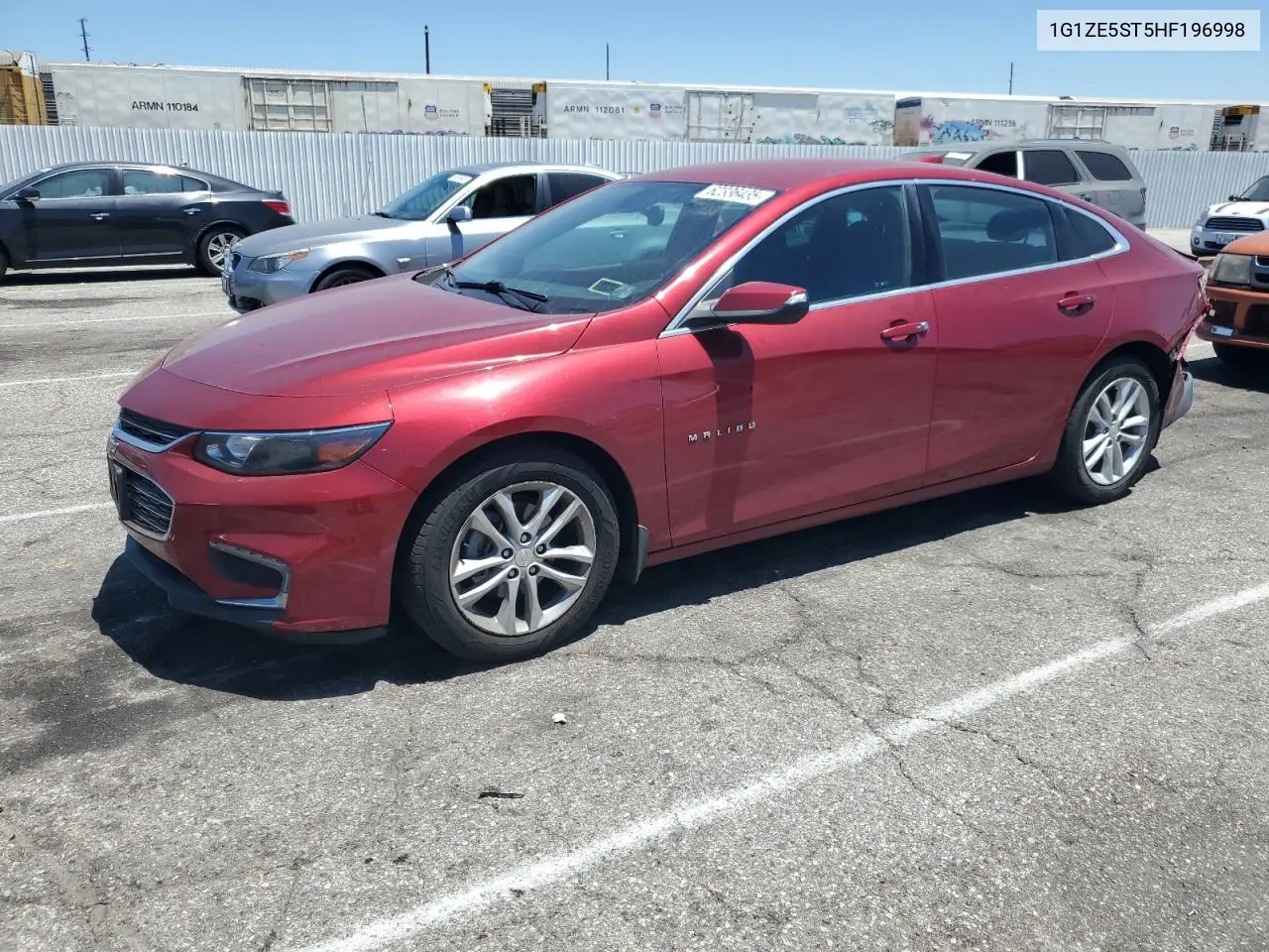 2017 Chevrolet Malibu Lt VIN: 1G1ZE5ST5HF196998 Lot: 62336435