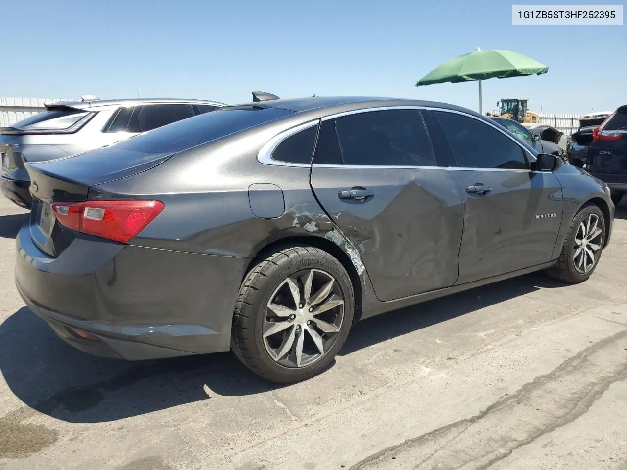 2017 Chevrolet Malibu Ls VIN: 1G1ZB5ST3HF252395 Lot: 62373905