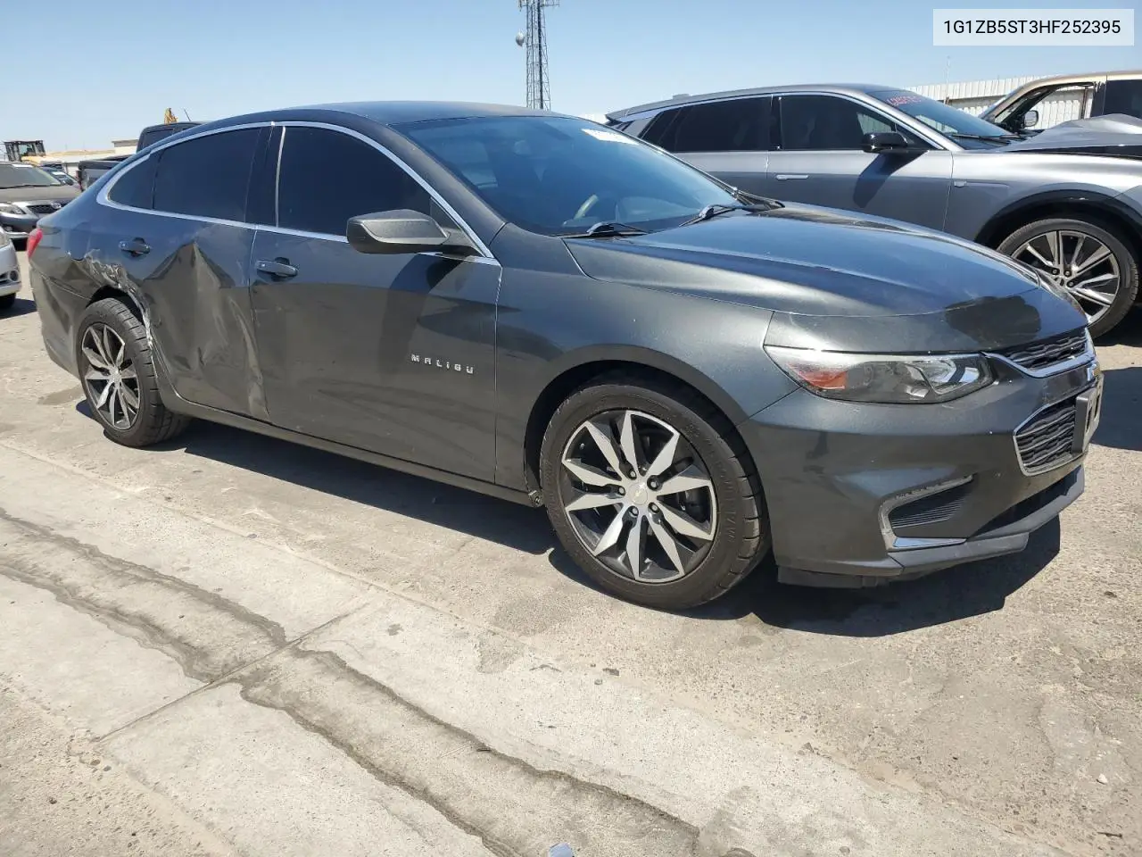 2017 Chevrolet Malibu Ls VIN: 1G1ZB5ST3HF252395 Lot: 62373905