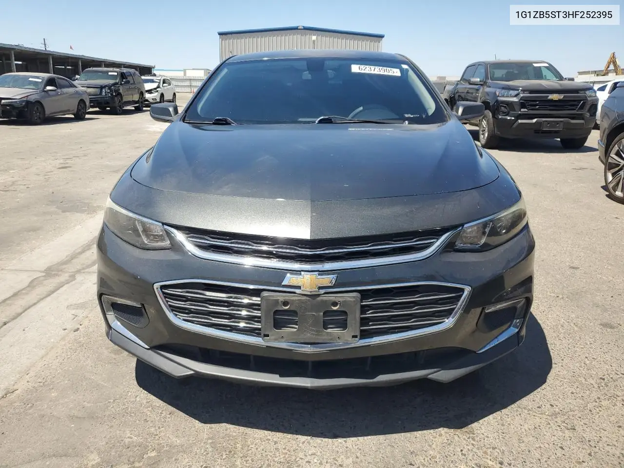 2017 Chevrolet Malibu Ls VIN: 1G1ZB5ST3HF252395 Lot: 62373905