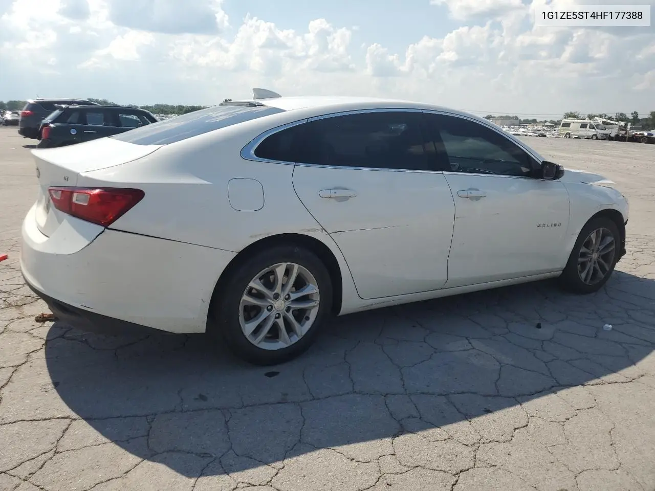 2017 Chevrolet Malibu Lt VIN: 1G1ZE5ST4HF177388 Lot: 62512355