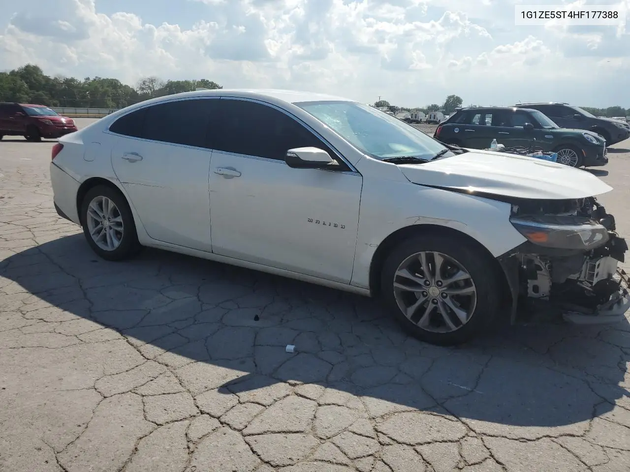 2017 Chevrolet Malibu Lt VIN: 1G1ZE5ST4HF177388 Lot: 62512355