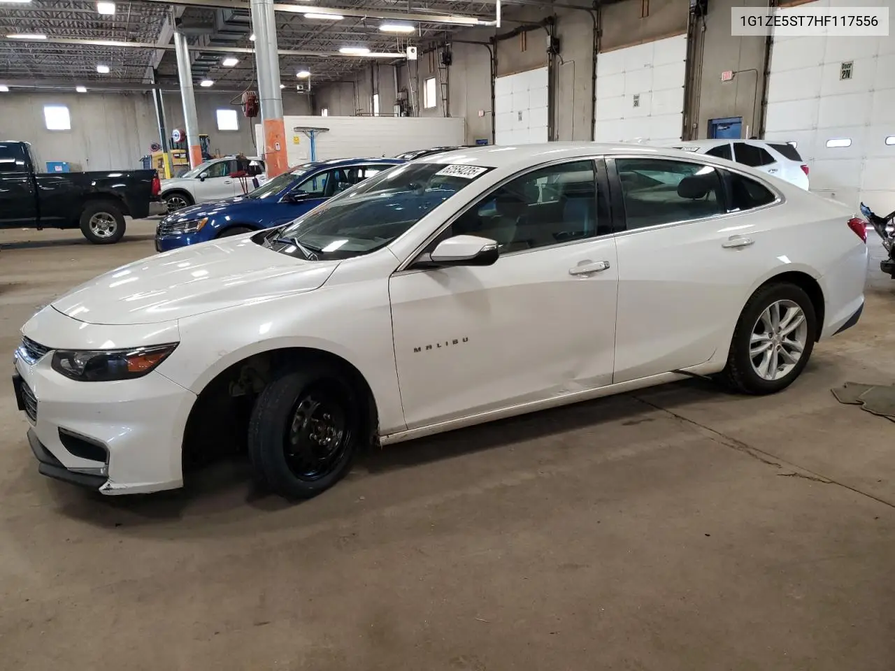 2017 Chevrolet Malibu Lt VIN: 1G1ZE5ST7HF117556 Lot: 62554235
