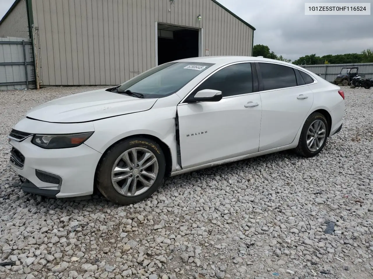2017 Chevrolet Malibu Lt VIN: 1G1ZE5ST0HF116524 Lot: 62806445