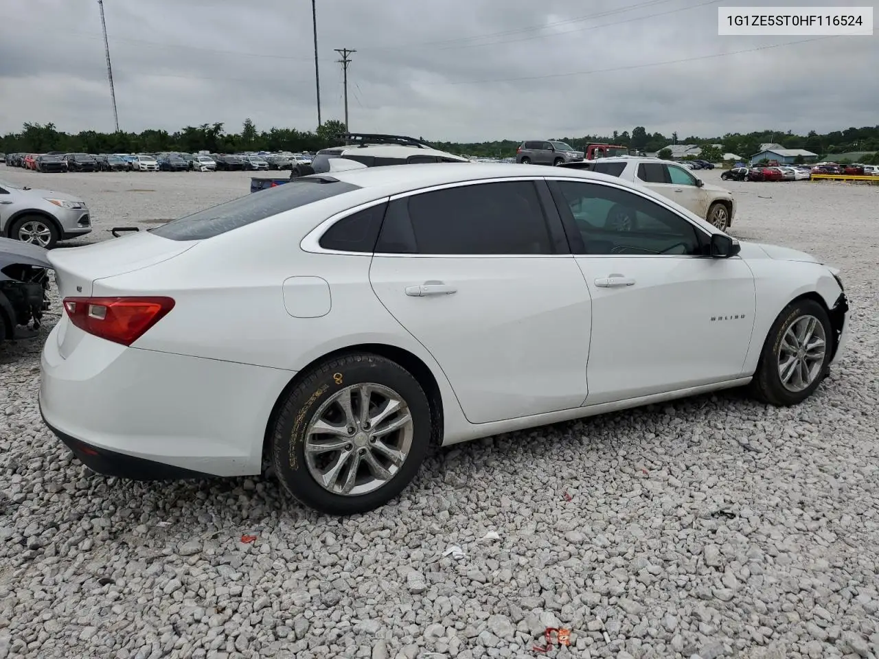 2017 Chevrolet Malibu Lt VIN: 1G1ZE5ST0HF116524 Lot: 62806445
