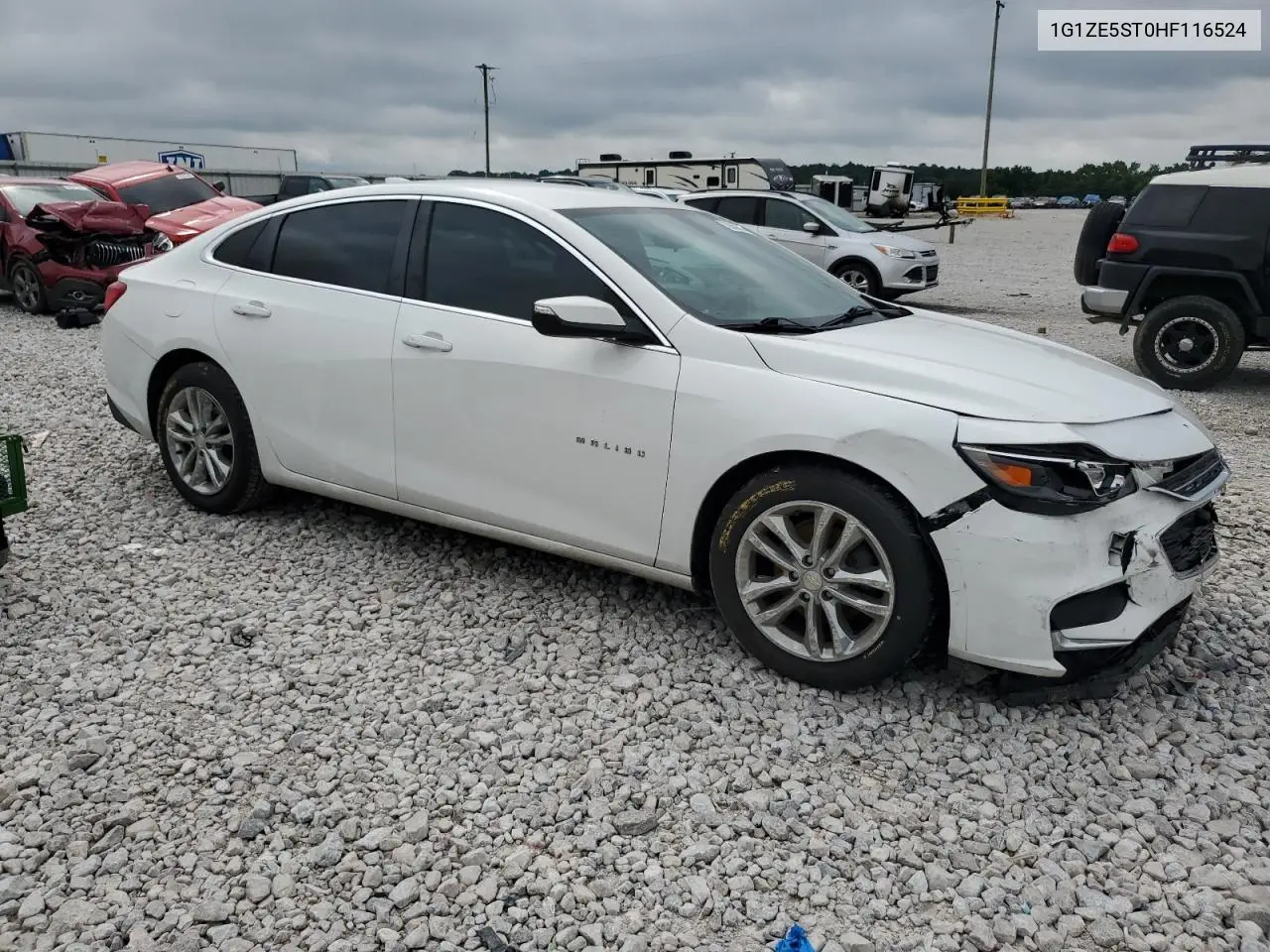 2017 Chevrolet Malibu Lt VIN: 1G1ZE5ST0HF116524 Lot: 62806445