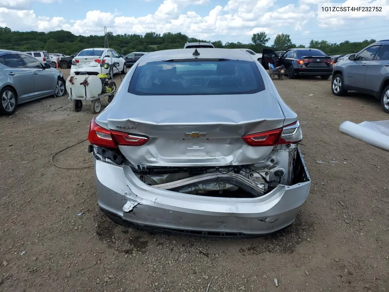 2017 Chevrolet Malibu Ls VIN: 1G1ZC5ST4HF232752 Lot: 62883795