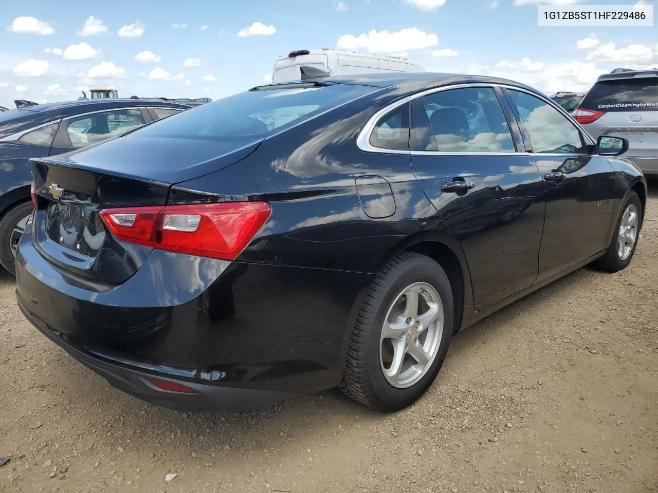 2017 Chevrolet Malibu Ls VIN: 1G1ZB5ST1HF229486 Lot: 62895465