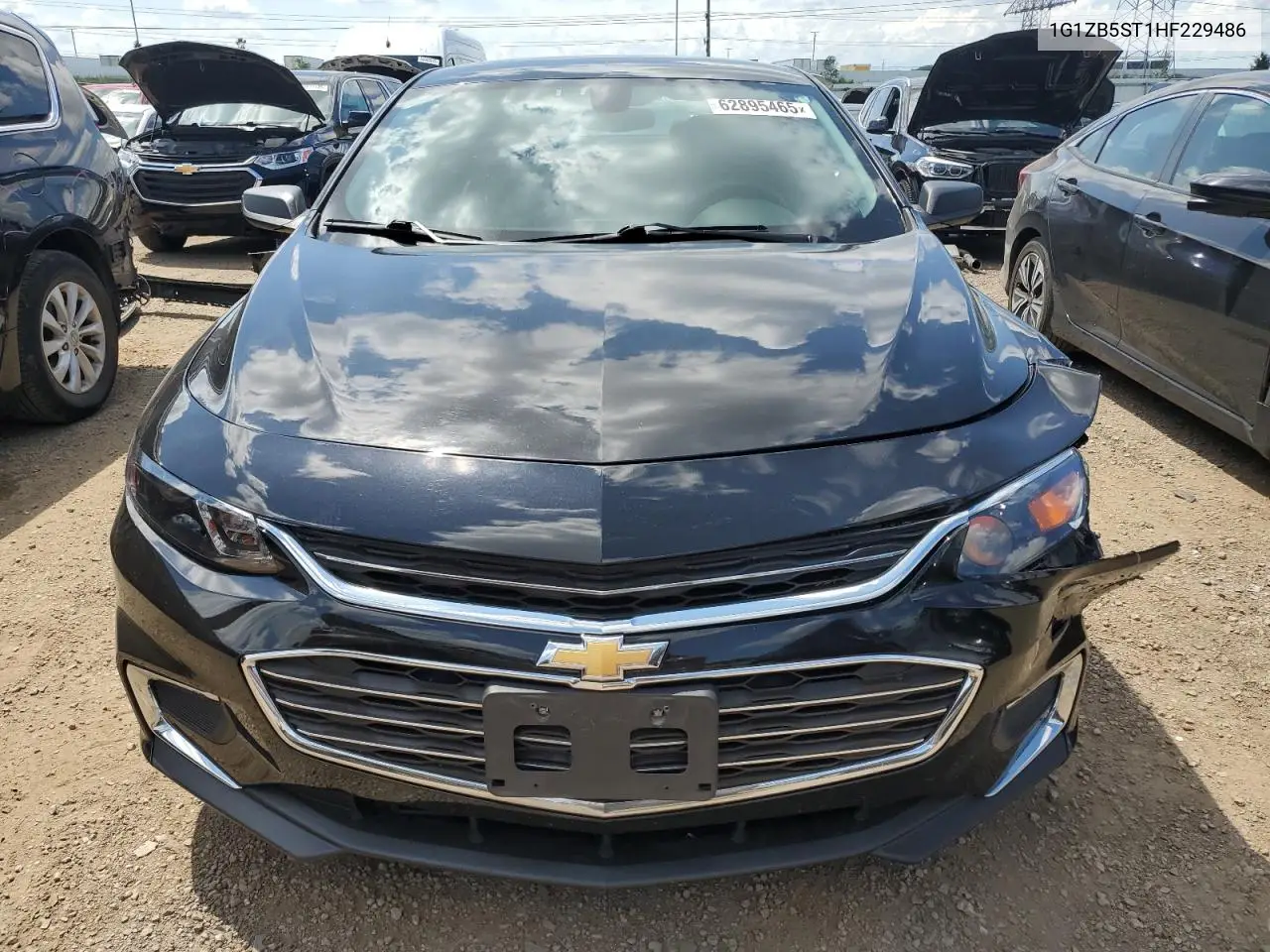 2017 Chevrolet Malibu Ls VIN: 1G1ZB5ST1HF229486 Lot: 62895465