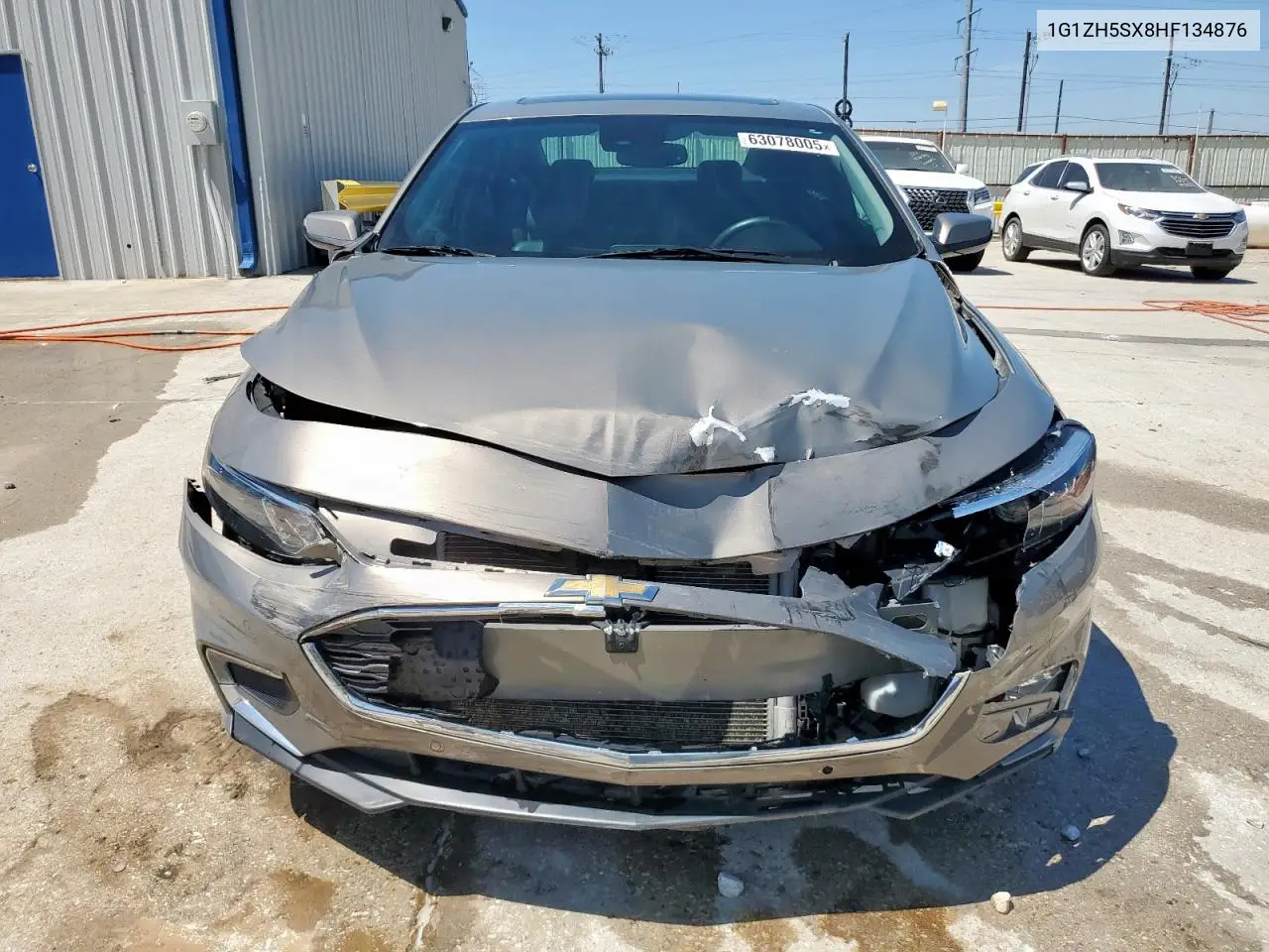 2017 Chevrolet Malibu Premier VIN: 1G1ZH5SX8HF134876 Lot: 63078005