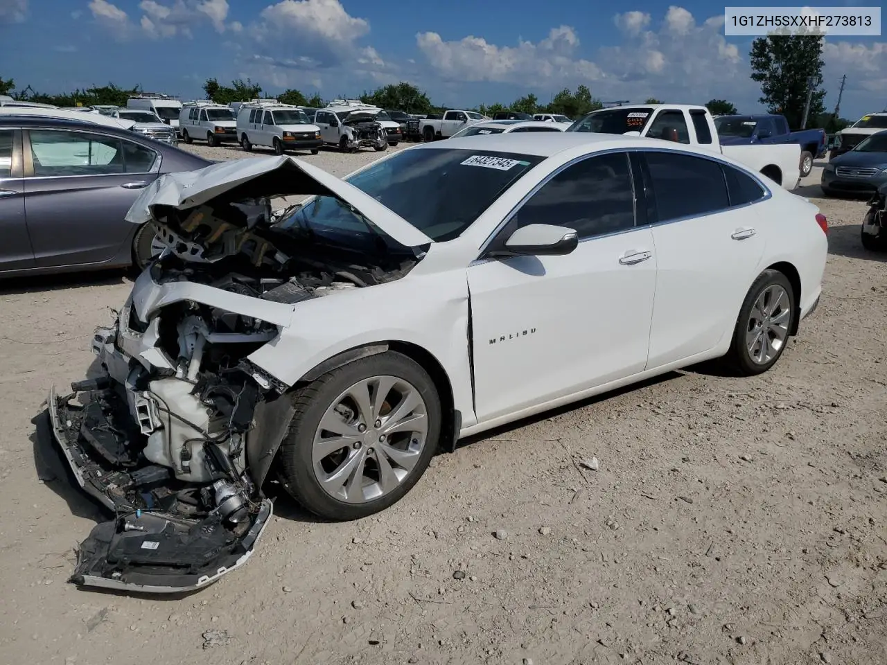 2017 Chevrolet Malibu Premier VIN: 1G1ZH5SXXHF273813 Lot: 64327345