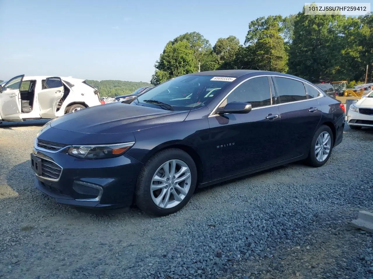 2017 Chevrolet Malibu Hybrid VIN: 1G1ZJ5SU7HF259412 Lot: 65693335