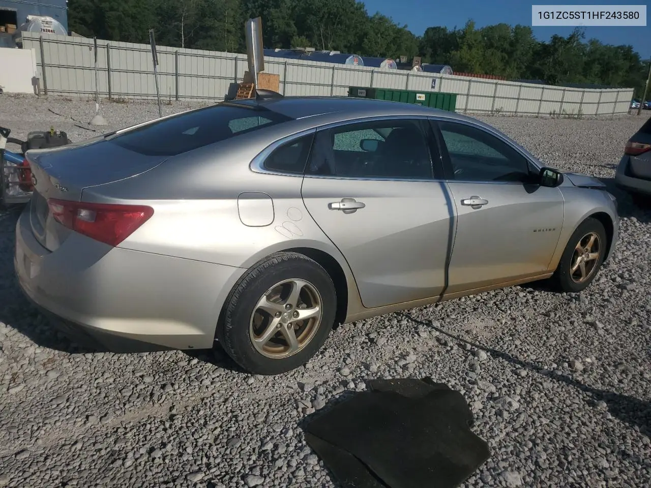 1G1ZC5ST1HF243580 2017 Chevrolet Malibu Ls