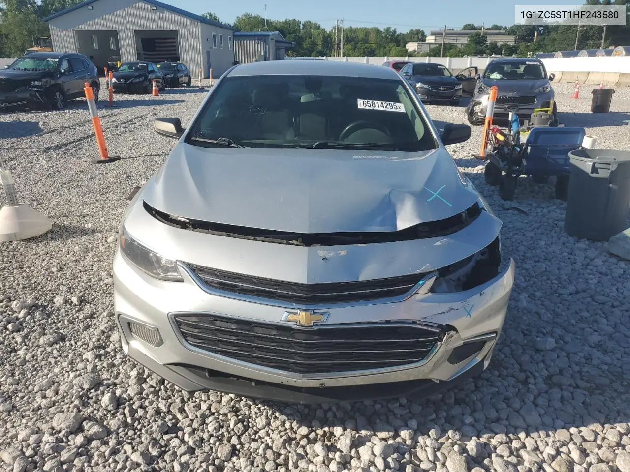 1G1ZC5ST1HF243580 2017 Chevrolet Malibu Ls