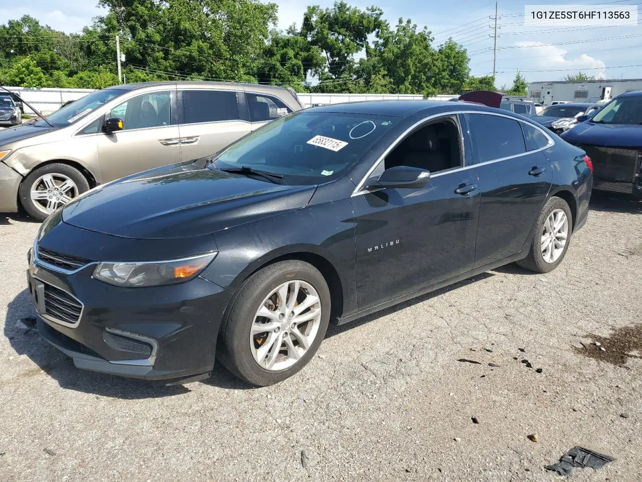 2017 Chevrolet Malibu Lt VIN: 1G1ZE5ST6HF113563 Lot: 65832115