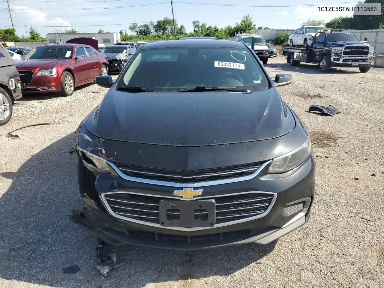 2017 Chevrolet Malibu Lt VIN: 1G1ZE5ST6HF113563 Lot: 65832115