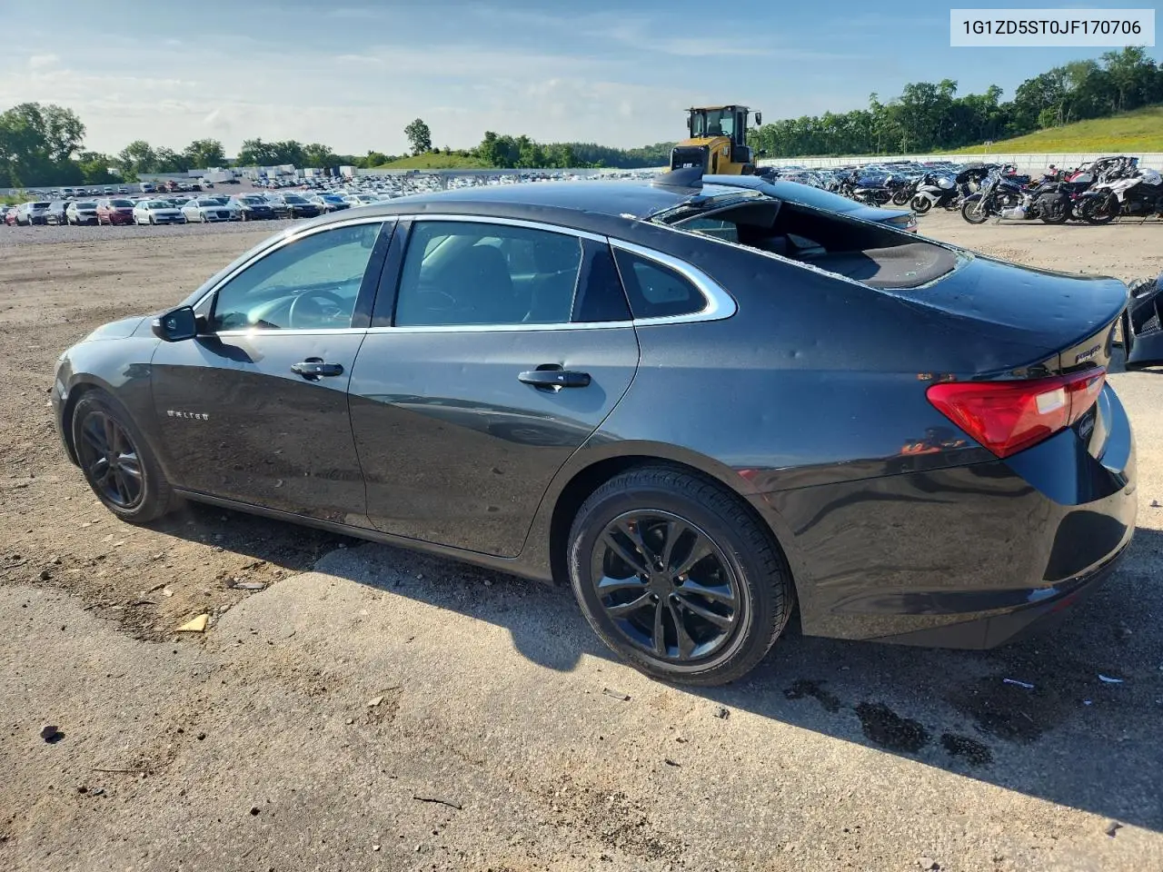 2018 Chevrolet Malibu Lt VIN: 1G1ZD5ST0JF170706 Lot: 55152845