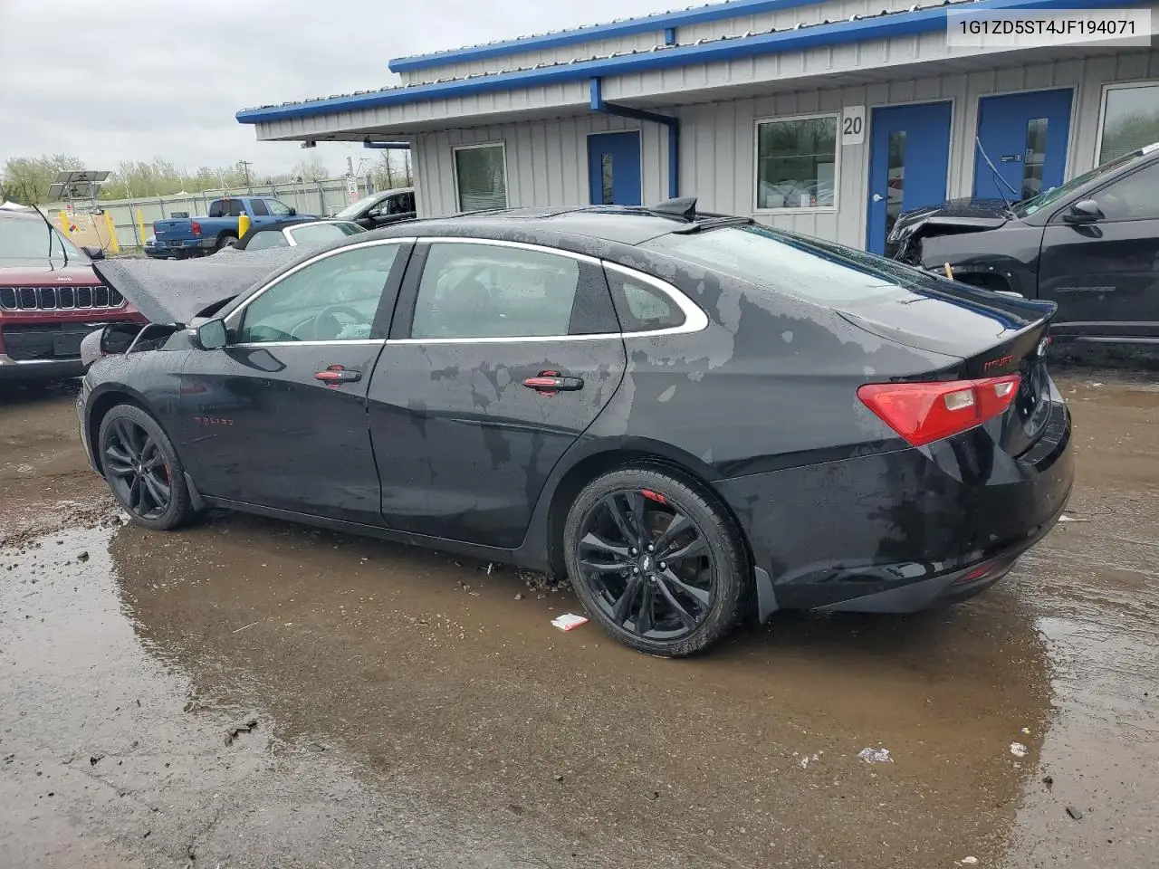 2018 Chevrolet Malibu Lt VIN: 1G1ZD5ST4JF194071 Lot: 55922605