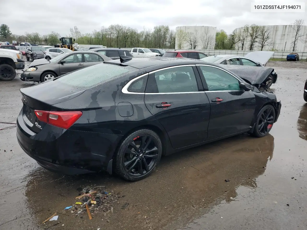 2018 Chevrolet Malibu Lt VIN: 1G1ZD5ST4JF194071 Lot: 55922605