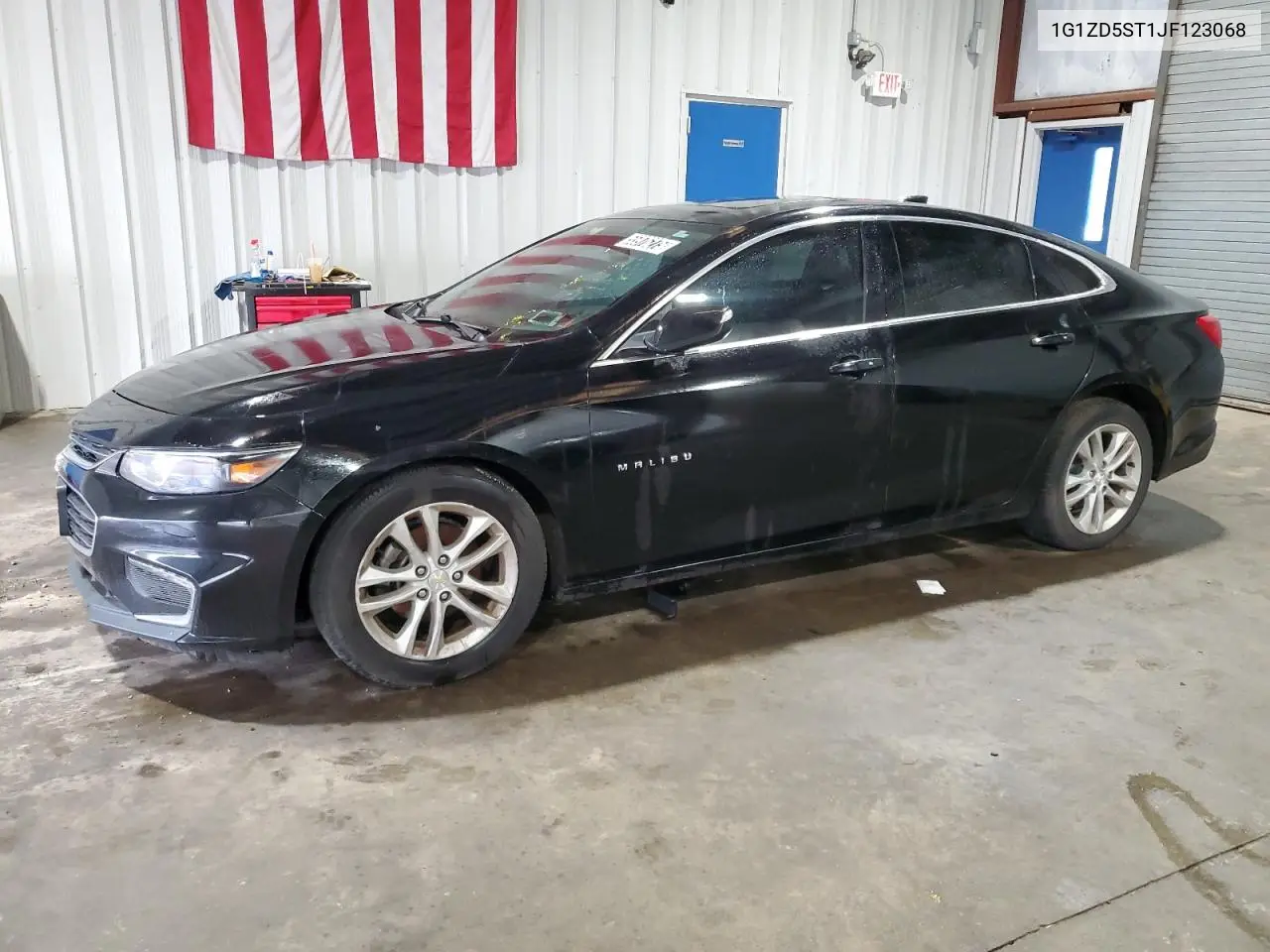 2018 Chevrolet Malibu Lt VIN: 1G1ZD5ST1JF123068 Lot: 55976275