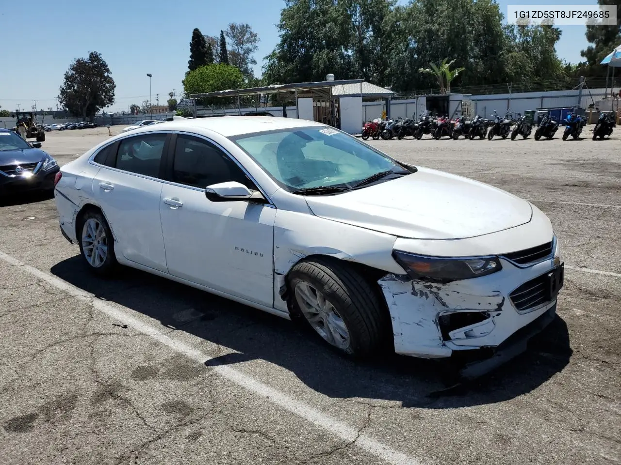 2018 Chevrolet Malibu Lt VIN: 1G1ZD5ST8JF249685 Lot: 56240735