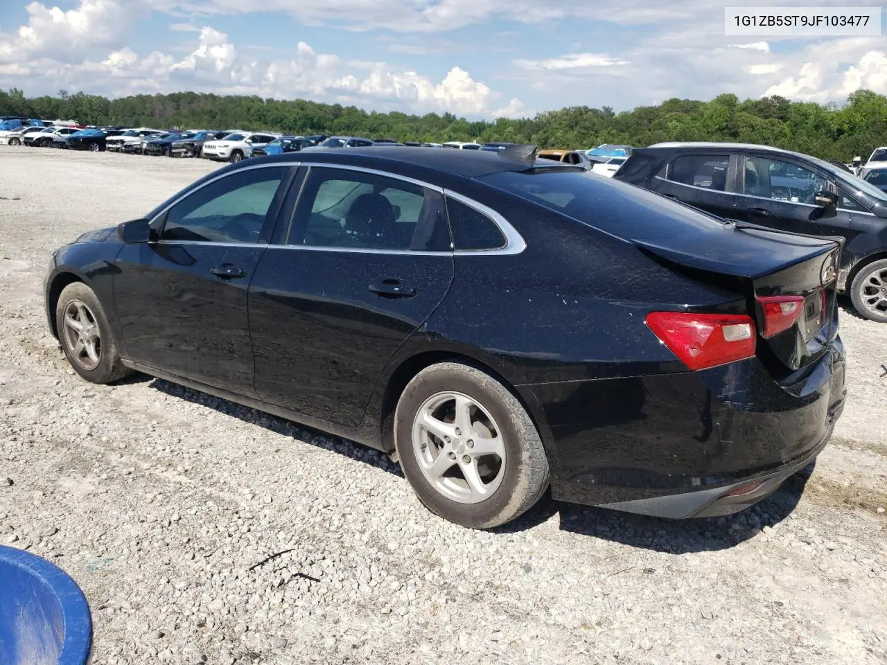 2018 Chevrolet Malibu Ls VIN: 1G1ZB5ST9JF103477 Lot: 56285785