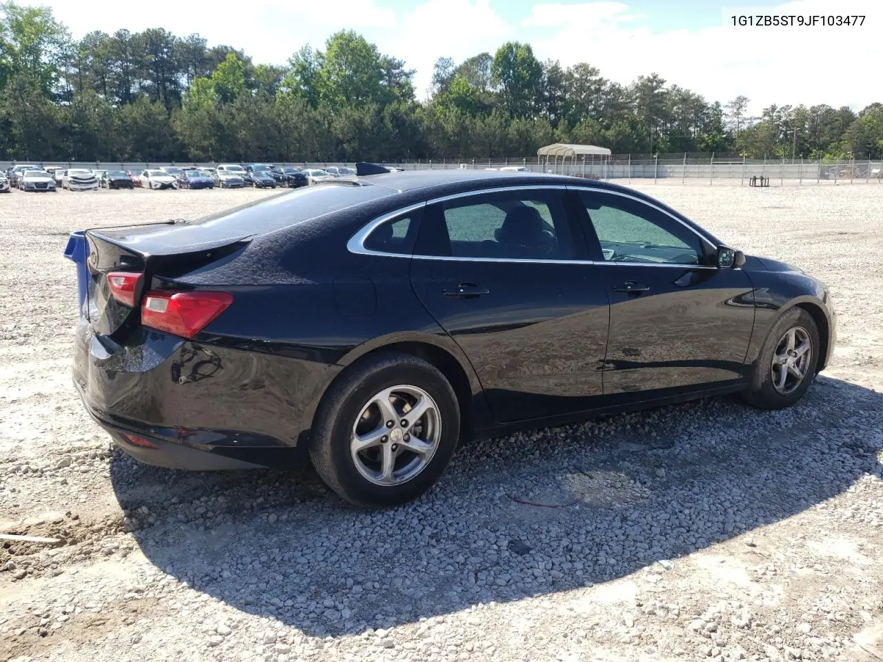 2018 Chevrolet Malibu Ls VIN: 1G1ZB5ST9JF103477 Lot: 56285785