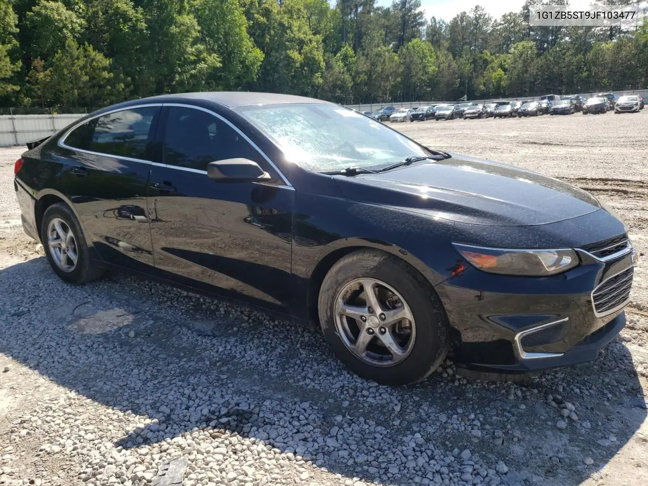 2018 Chevrolet Malibu Ls VIN: 1G1ZB5ST9JF103477 Lot: 56285785