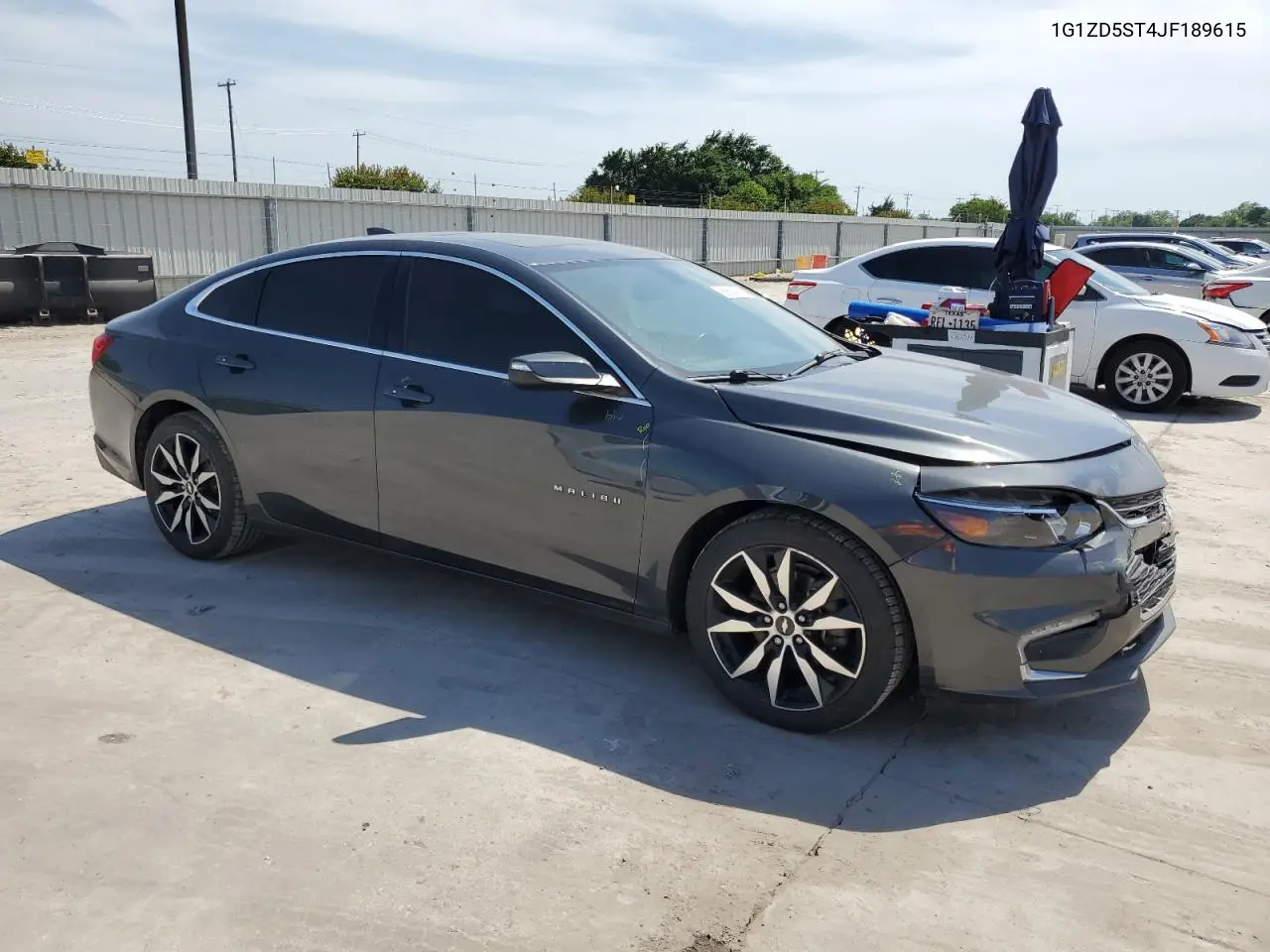 2018 Chevrolet Malibu Lt VIN: 1G1ZD5ST4JF189615 Lot: 56584705