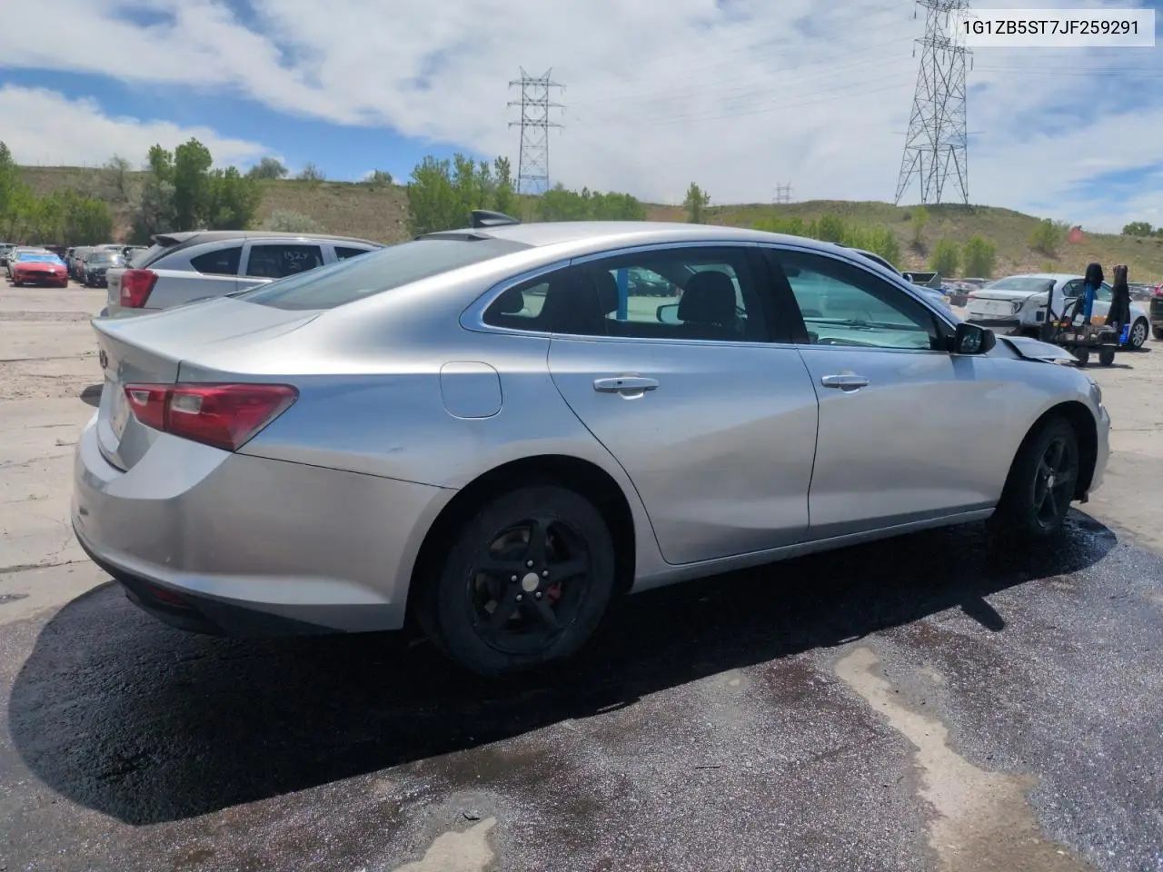2018 Chevrolet Malibu Ls VIN: 1G1ZB5ST7JF259291 Lot: 56661615