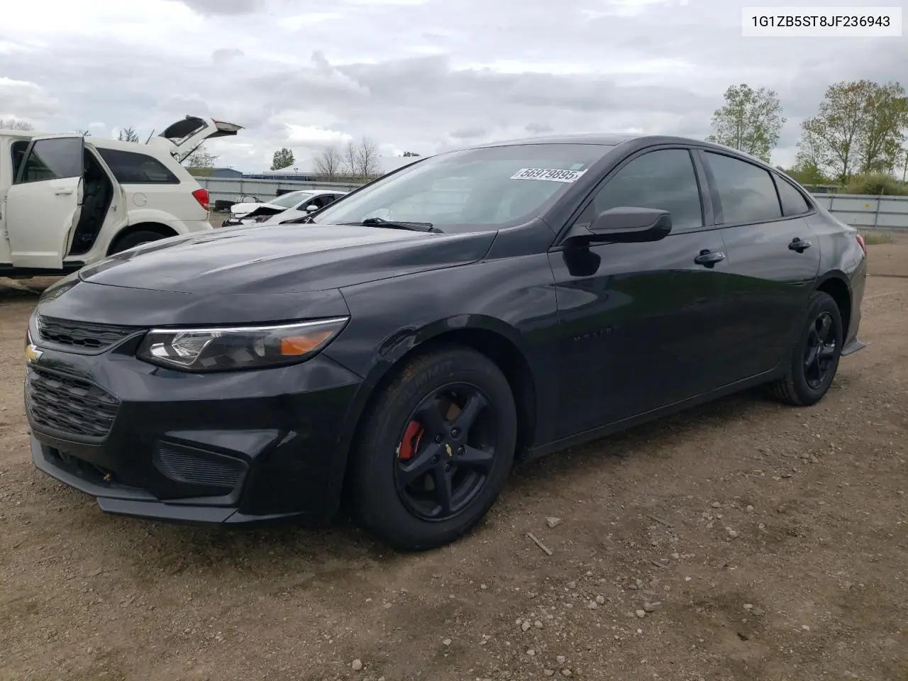 2018 Chevrolet Malibu Ls VIN: 1G1ZB5ST8JF236943 Lot: 56979895