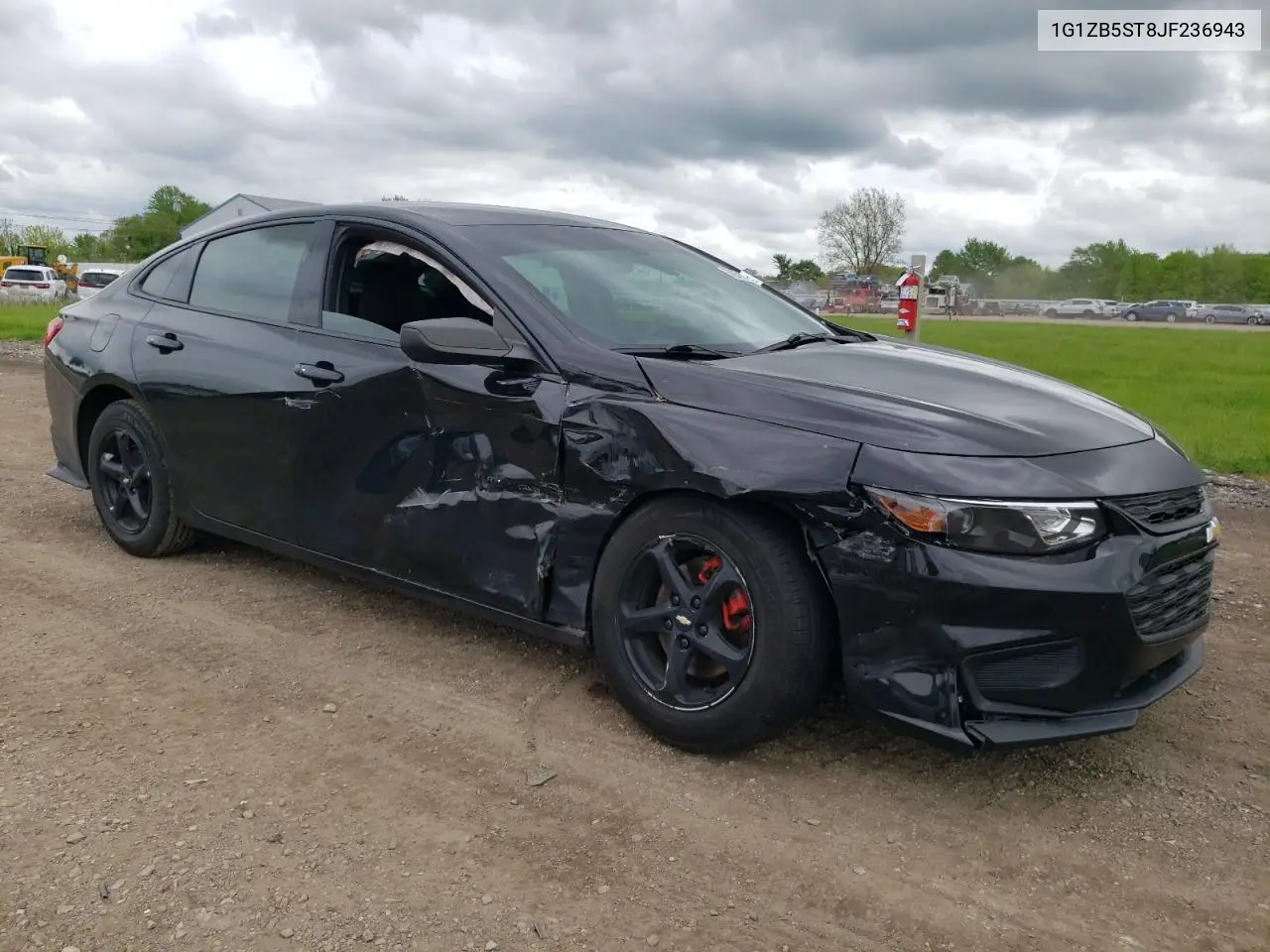 2018 Chevrolet Malibu Ls VIN: 1G1ZB5ST8JF236943 Lot: 56979895