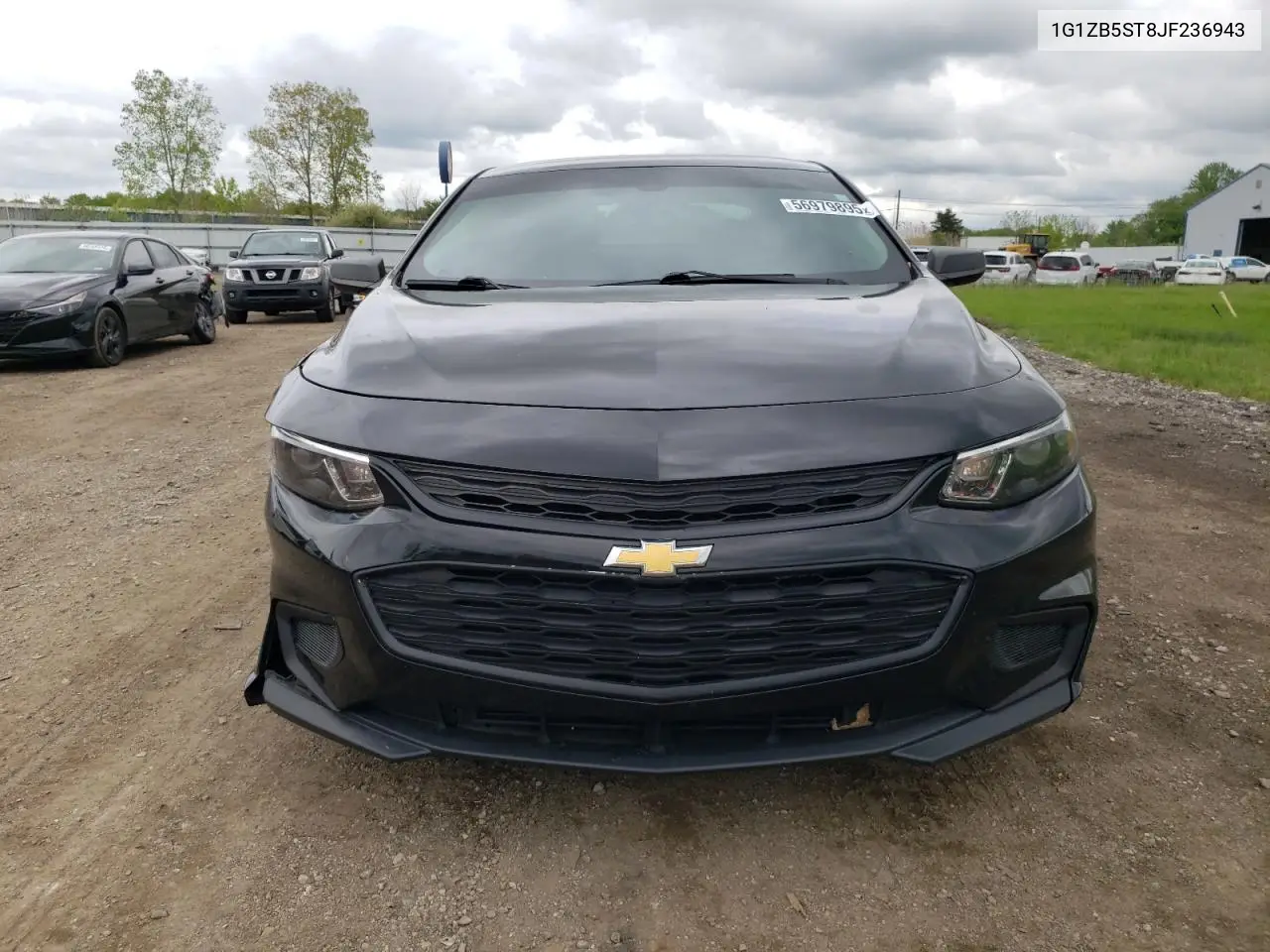 2018 Chevrolet Malibu Ls VIN: 1G1ZB5ST8JF236943 Lot: 56979895