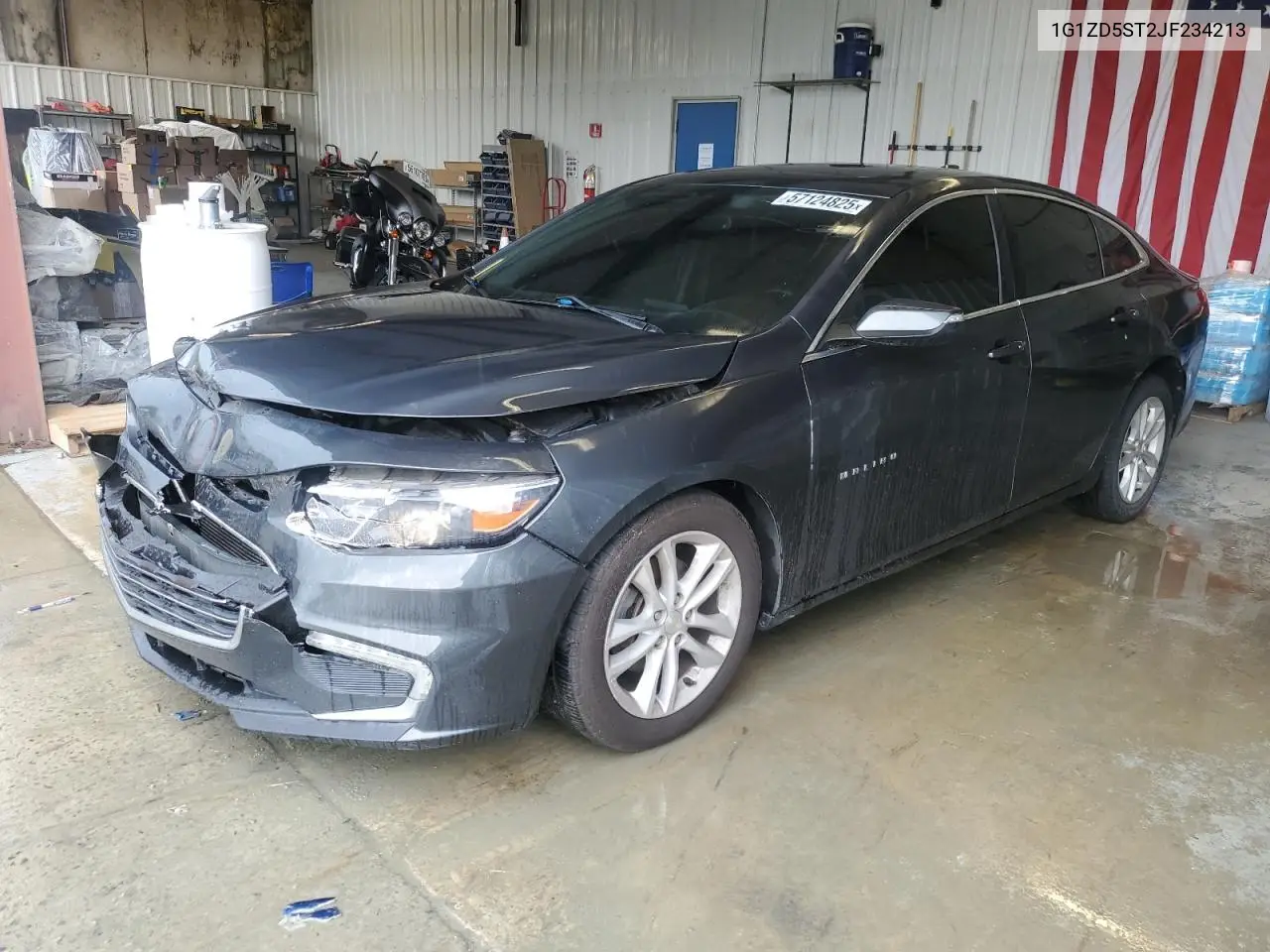 2018 Chevrolet Malibu Lt VIN: 1G1ZD5ST2JF234213 Lot: 57124825