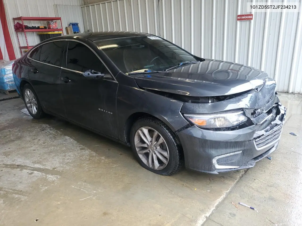 2018 Chevrolet Malibu Lt VIN: 1G1ZD5ST2JF234213 Lot: 57124825