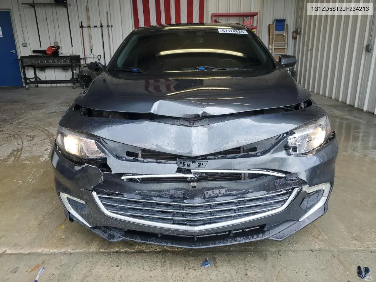 2018 Chevrolet Malibu Lt VIN: 1G1ZD5ST2JF234213 Lot: 57124825