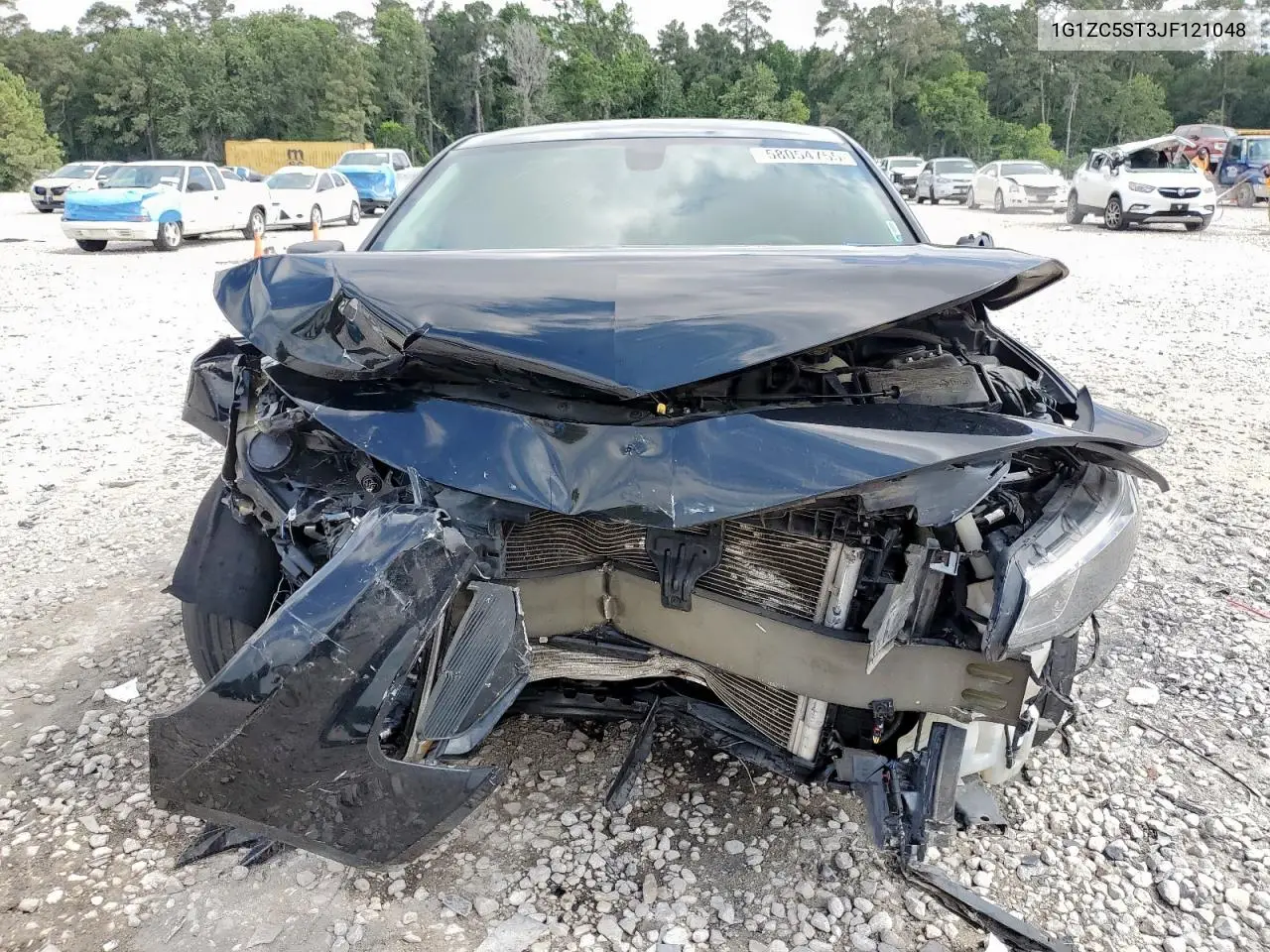 2018 Chevrolet Malibu Ls VIN: 1G1ZC5ST3JF121048 Lot: 58054755