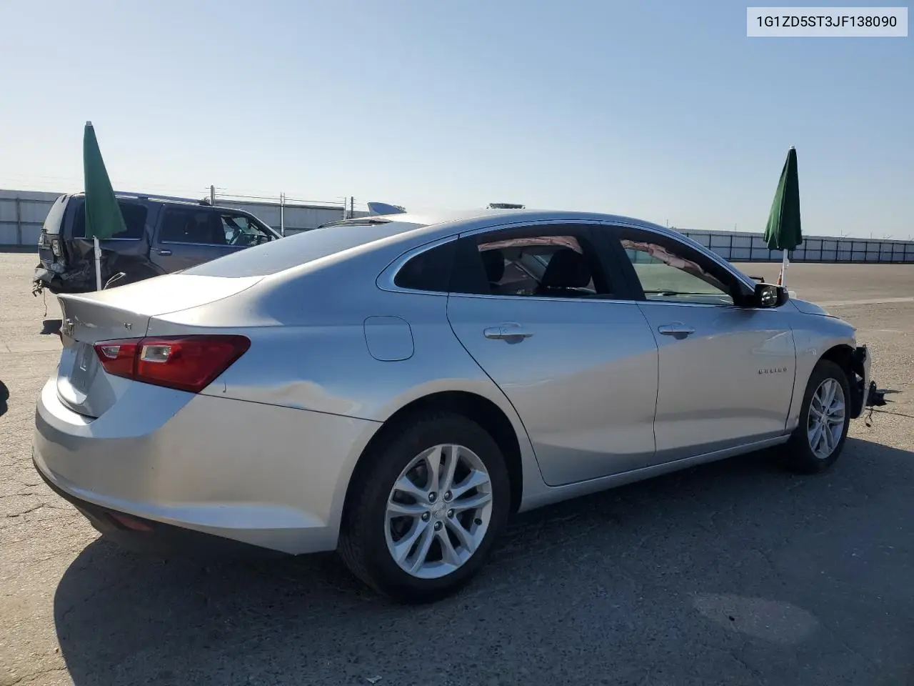 2018 Chevrolet Malibu Lt VIN: 1G1ZD5ST3JF138090 Lot: 58791415