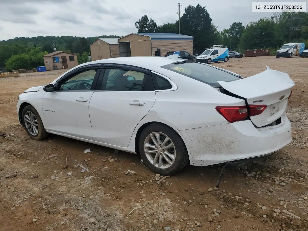 2018 Chevrolet Malibu Lt VIN: 1G1ZD5ST9JF208336 Lot: 58961695