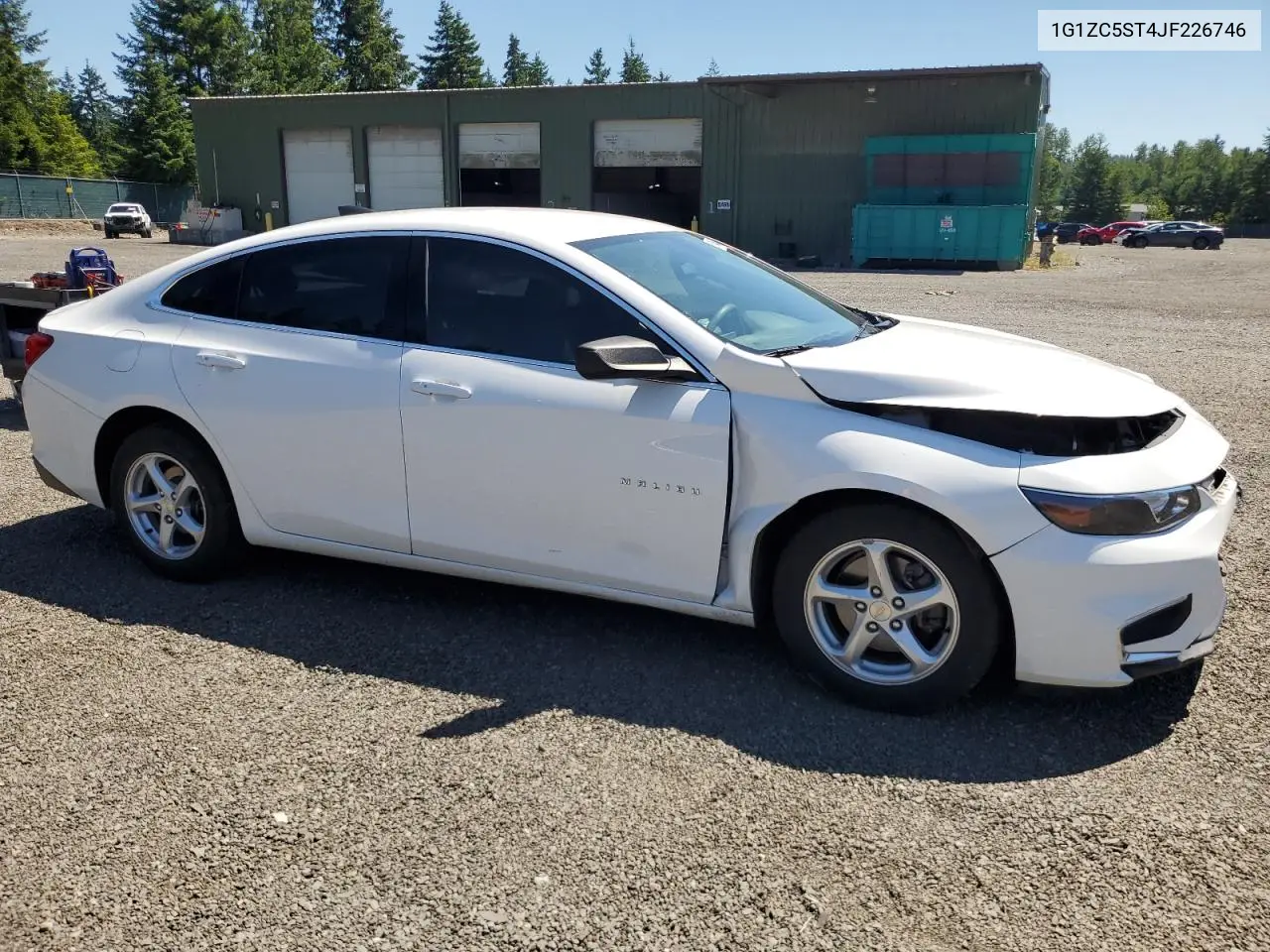 2018 Chevrolet Malibu Ls VIN: 1G1ZC5ST4JF226746 Lot: 61463425