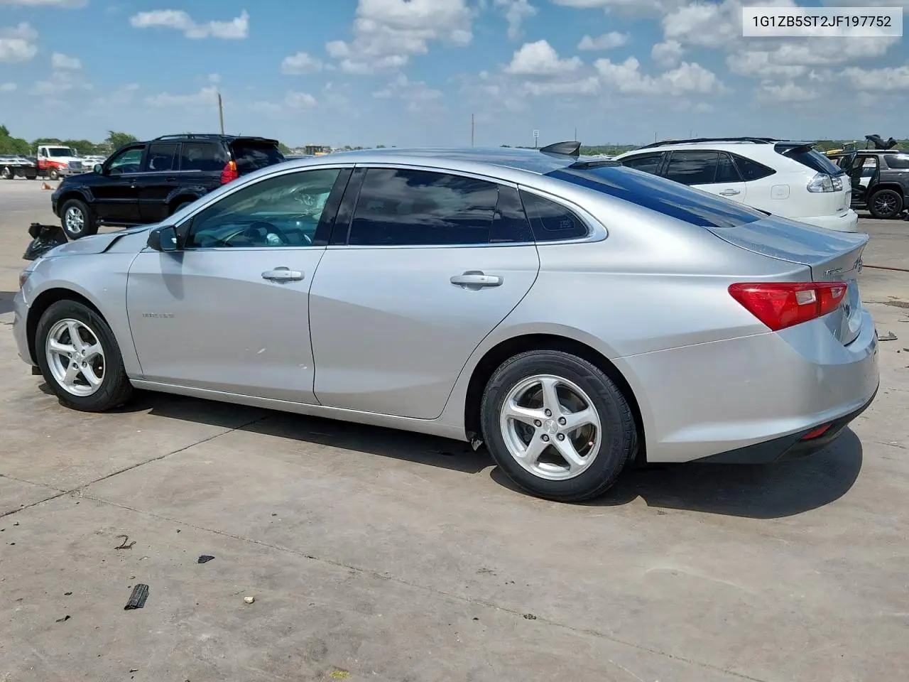 2018 Chevrolet Malibu Ls VIN: 1G1ZB5ST2JF197752 Lot: 62032285