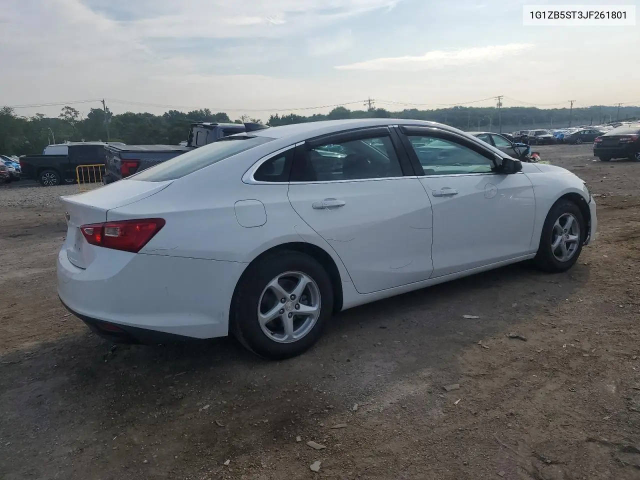 2018 Chevrolet Malibu Ls VIN: 1G1ZB5ST3JF261801 Lot: 62643605