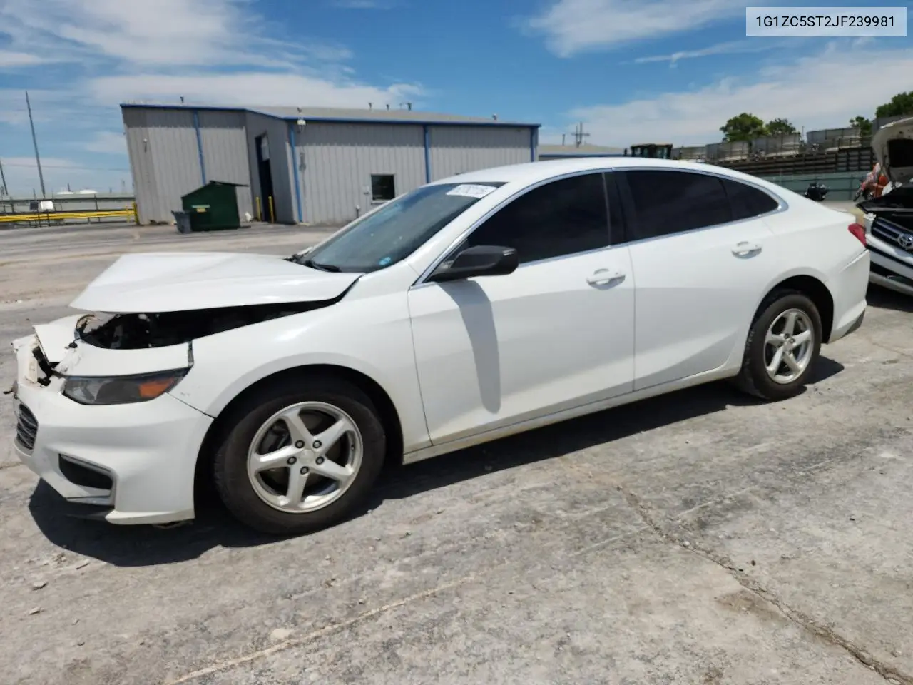 2018 Chevrolet Malibu Ls VIN: 1G1ZC5ST2JF239981 Lot: 62762115