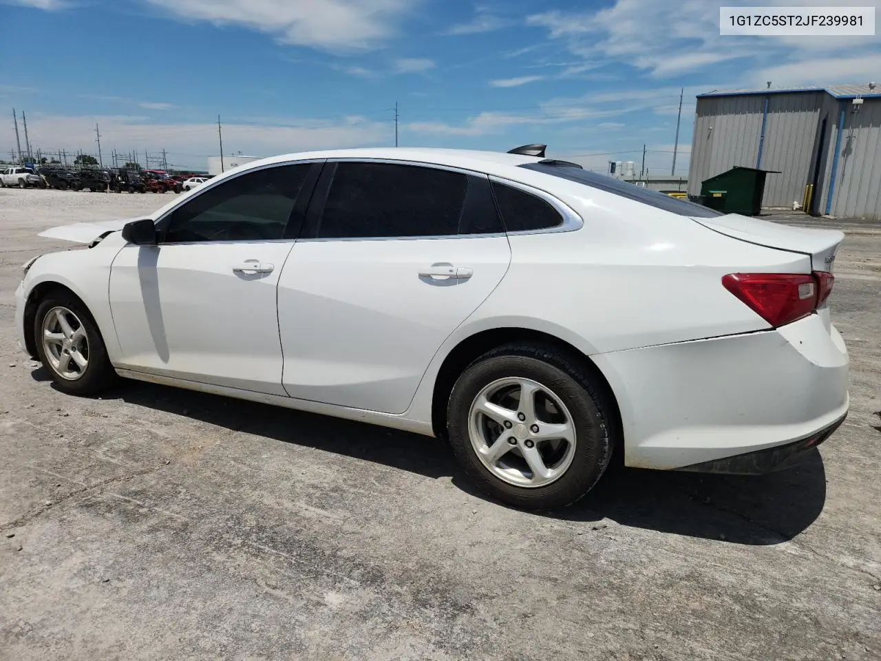 2018 Chevrolet Malibu Ls VIN: 1G1ZC5ST2JF239981 Lot: 62762115