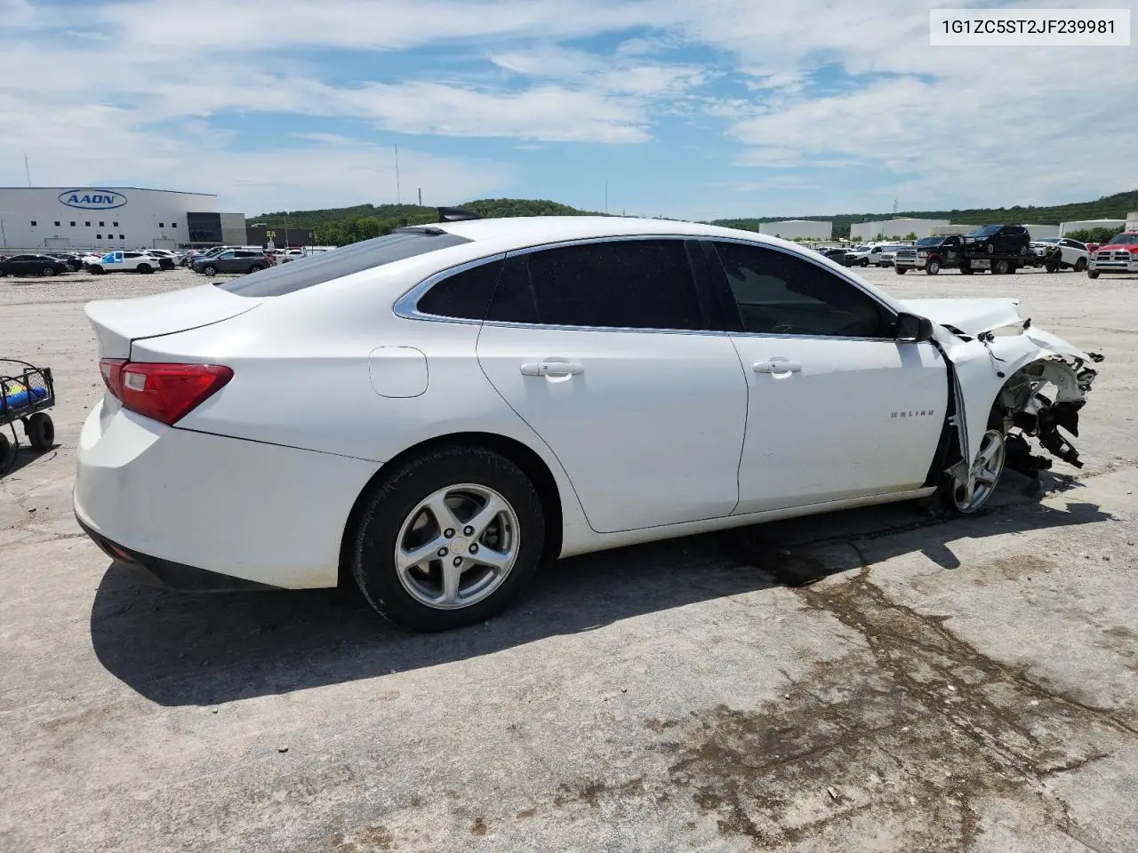 2018 Chevrolet Malibu Ls VIN: 1G1ZC5ST2JF239981 Lot: 62762115