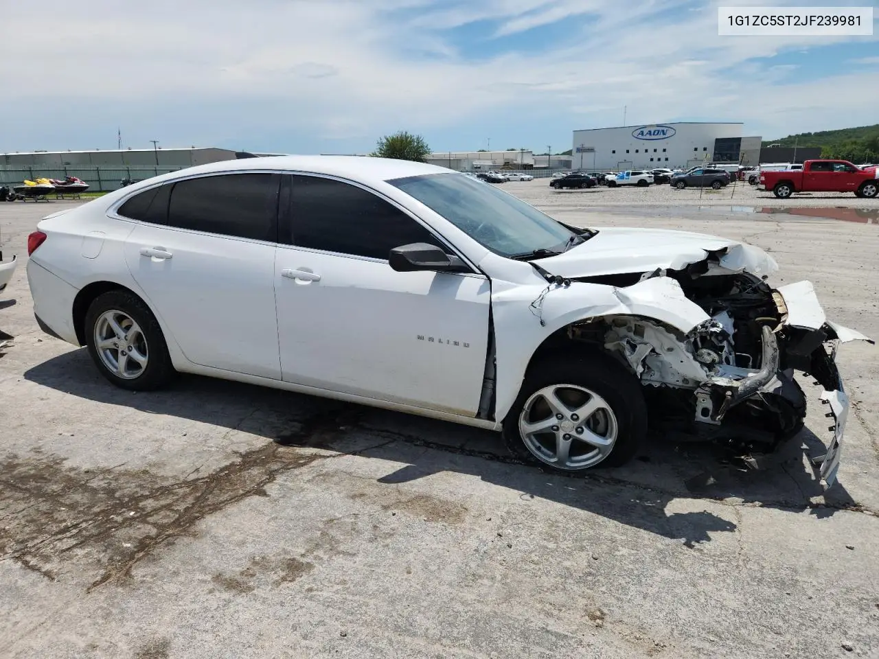 2018 Chevrolet Malibu Ls VIN: 1G1ZC5ST2JF239981 Lot: 62762115