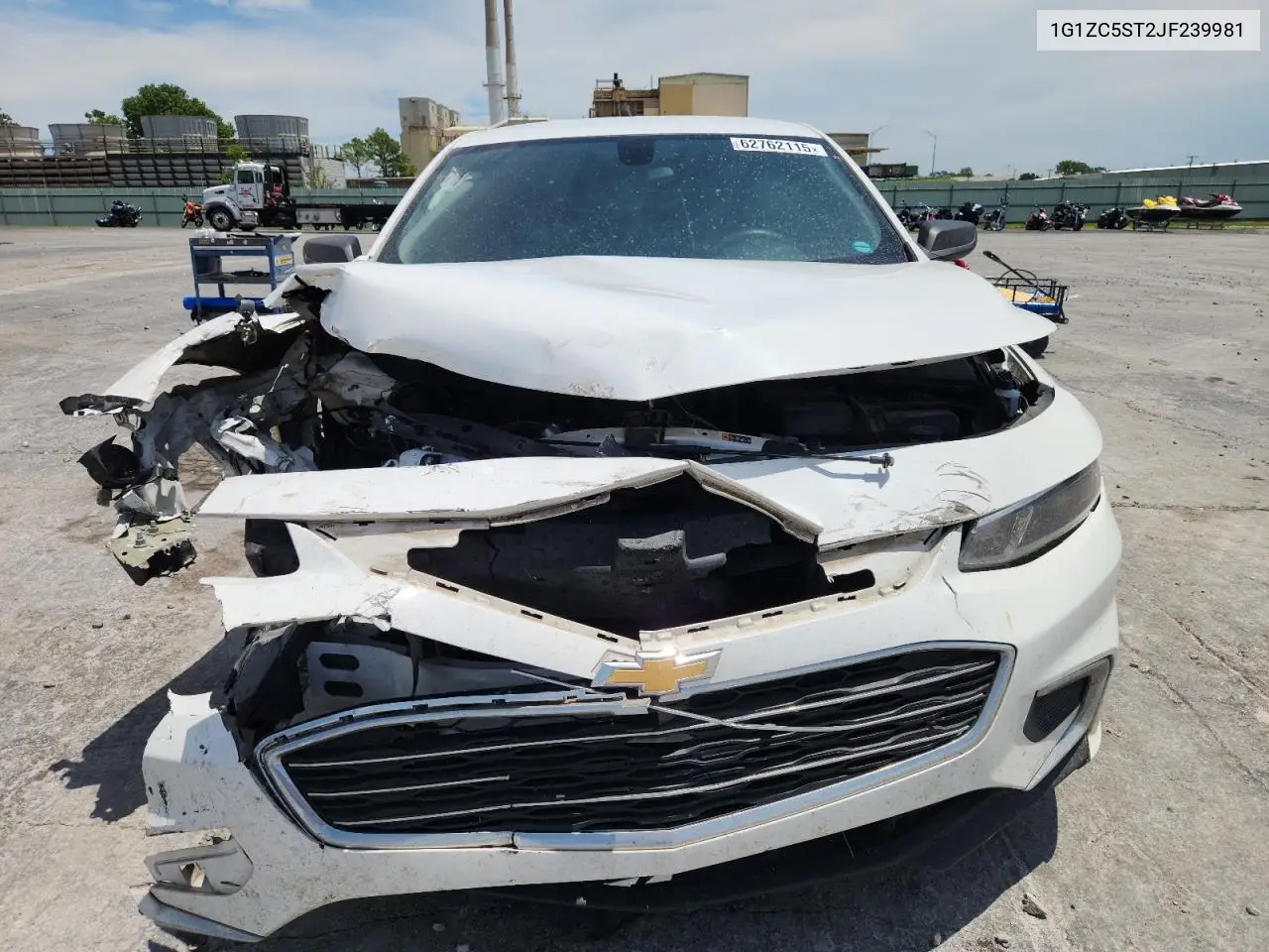 2018 Chevrolet Malibu Ls VIN: 1G1ZC5ST2JF239981 Lot: 62762115